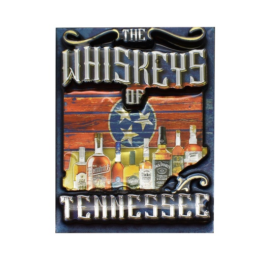 [T7050] Tennessee Magnet - Whiskeys of TN