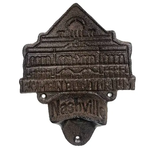 [G7021] Ryman Auditorium Bottle Opener - Cast Iron