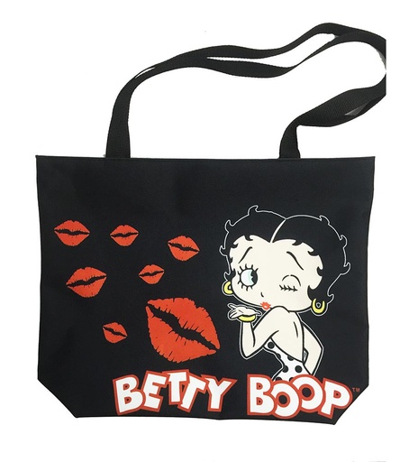 [BB5785] Betty Boop Tote Bag - Kisses