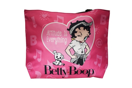 [BB5946] Betty Boop Tote Bag - Attitude