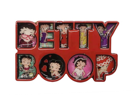 [BB6403] Betty Boop Magnet - Laser Letters