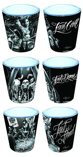 [DG5172] David Gonzales Art Shot Glass Set - Last Call