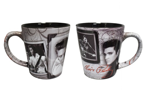 [E8527] Elvis Mug - Frames With Letter