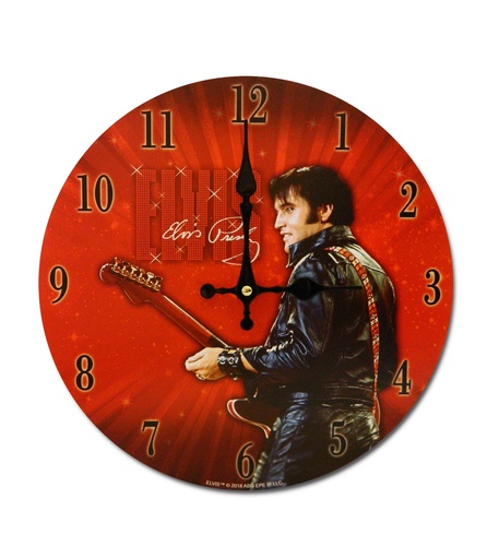 [E8782] Elvis Clock - '68 Name