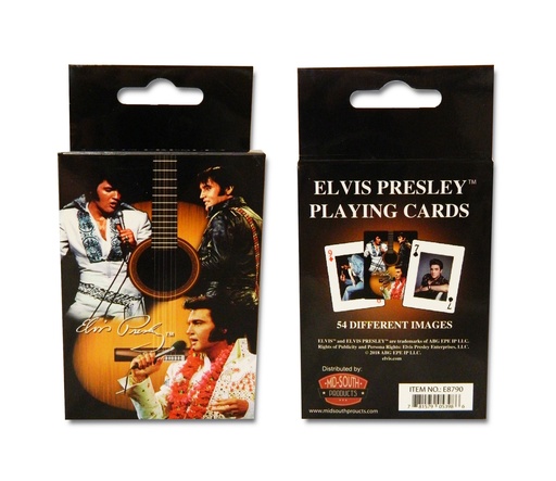 [E8790] Elvis Playing Cards - Guitar