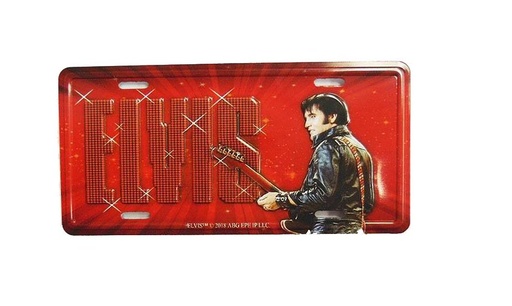 [E8829] Elvis Magnet - License Plate '68 Name