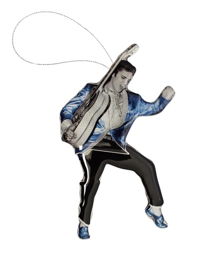 [E8869] Elvis Ornament - BSS Swing Legs