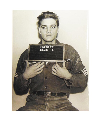 [E8884] Elvis Magnet - Enlisting Photo