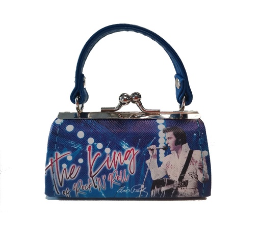 [E8956] Elvis Mini Purse - The King