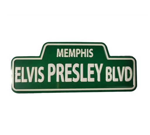 [E8966] Elvis Magnet - Elvis Presley Blvd