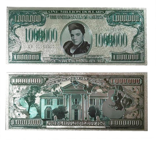 [E9014] Elvis Magnet - Million Dollar Bill Double Sided