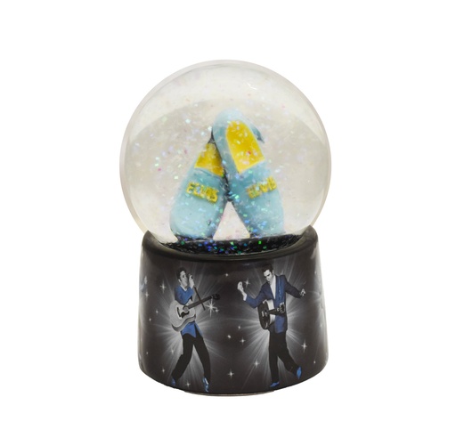 [E9020] Elvis Snowglobe - Blue Suede Shoes