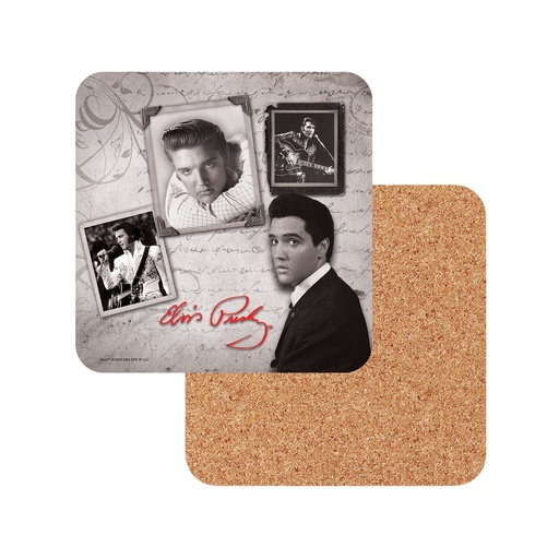 [E9042] Elvis Coasters - Picture Frames - 6pc Set