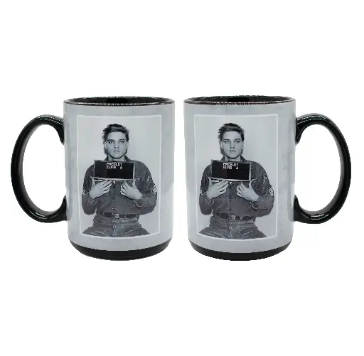 [E9072] Elvis Mug - Enlisting Photo