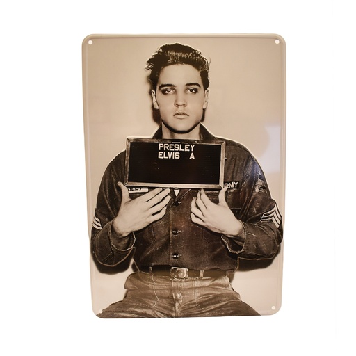 [E9075] Elvis Sign - Enlisting Photo