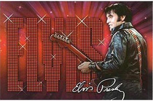 [EMSP2110] Elvis Postcard - '68 Leather - Pack of 50