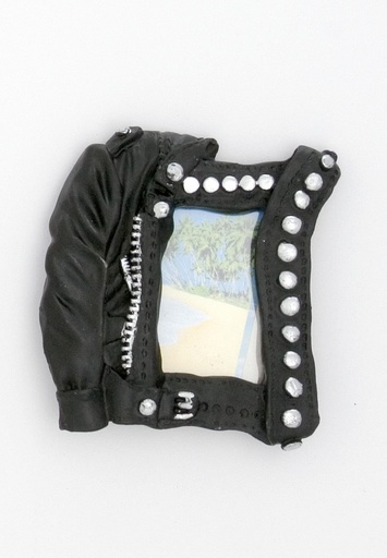 [G142441] Picture Frame - Leather Jacket