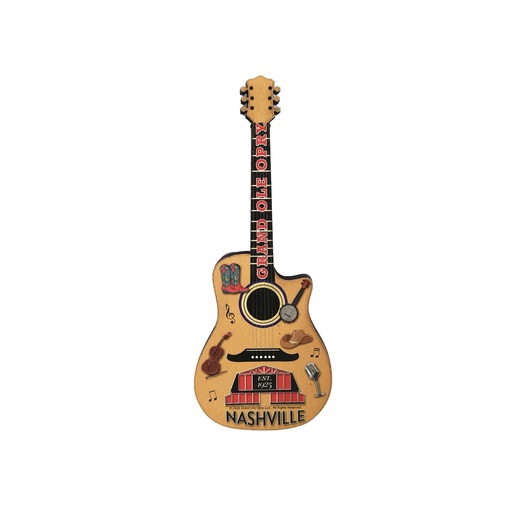 [G6918] Grand Ole Opry Magnet - Guitar Patches