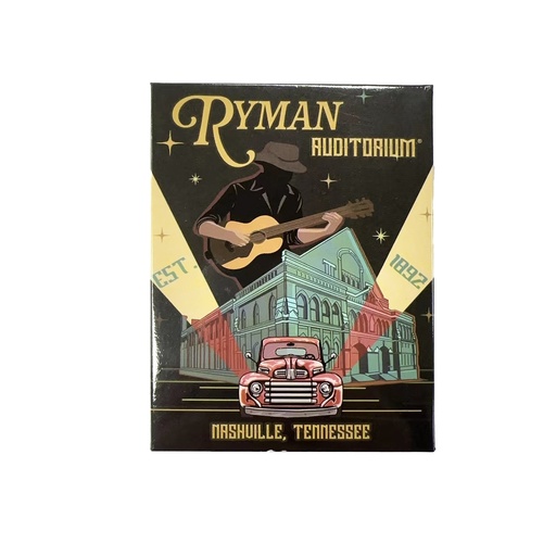 [G6966] Ryman Magnet - Red Truck