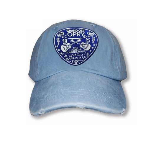 [G6981] Grand Ole Opry Cap - Blue Guitar Pick