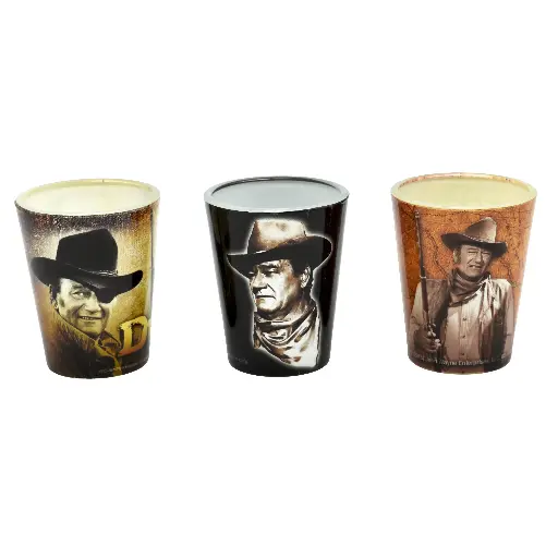 [JW4988] John Wayne Shot Glass Set - Duke