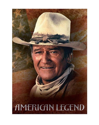 [JW5059] John Wayne Magnet - American Legend