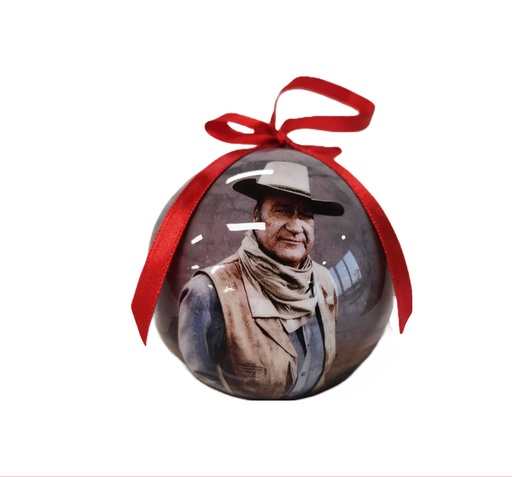 [JW6635] John Wayne Ornament - Man's Gotta Do