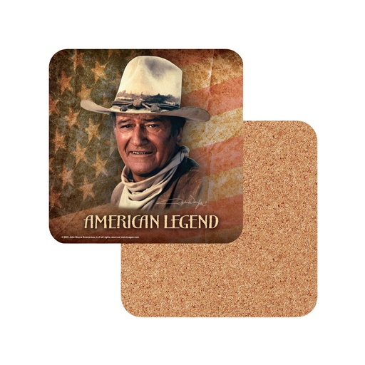 [JW6762] John Wayne Coasters - American Legend - 6pc Set