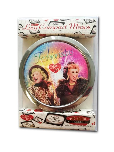 [L5445] Lucy Compact Mirror - Fashionistas