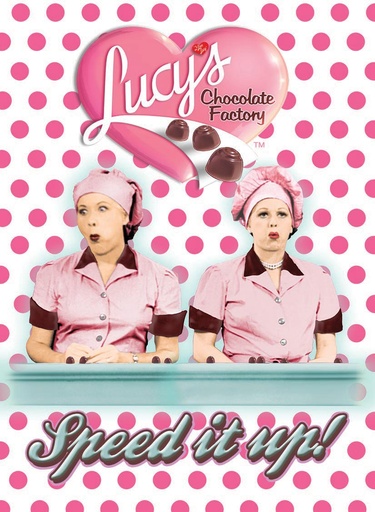 [L5667] Lucy Magnet - Chocolate Factory