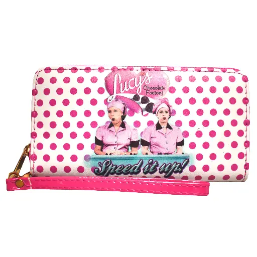 [L5831] Lucy Wallet - Chocolate Factory