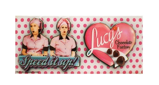 [L6103] Lucy Magnet - Chocolate Factory 3D