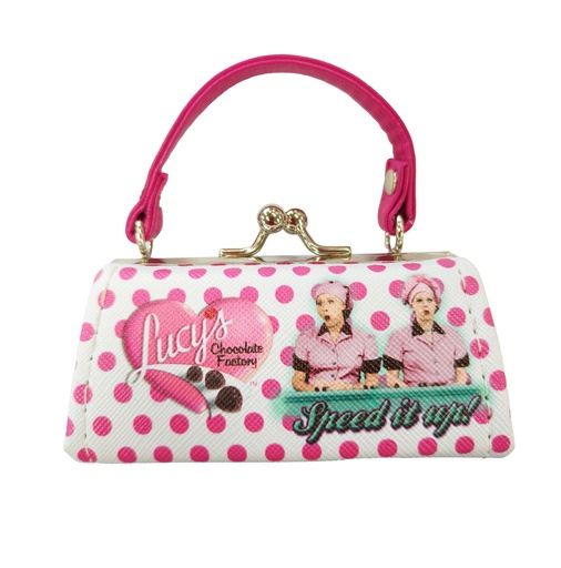 [L6652] Lucy Mini Purse - Chocolate Factory