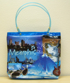 [M4305] Memphis Tote Bag - Collage