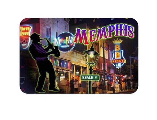 [M5652] Memphis Playing Cards - Blues Man