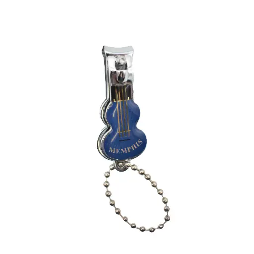 [M5915] Memphis Key Chain - Guitar Nail Clipper