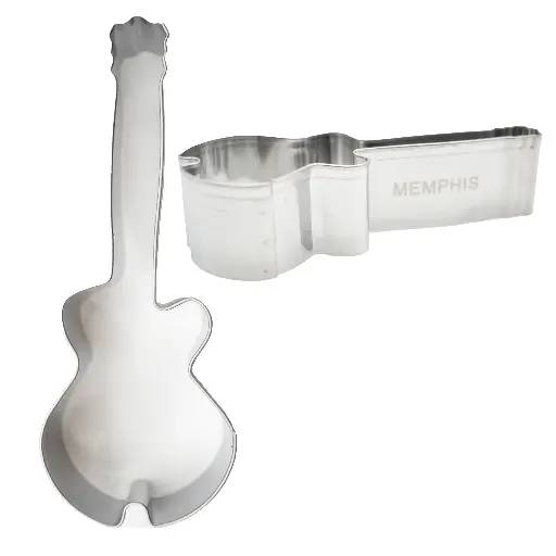 [M5982] Memphis Cookie Cutter - Guitar Shape