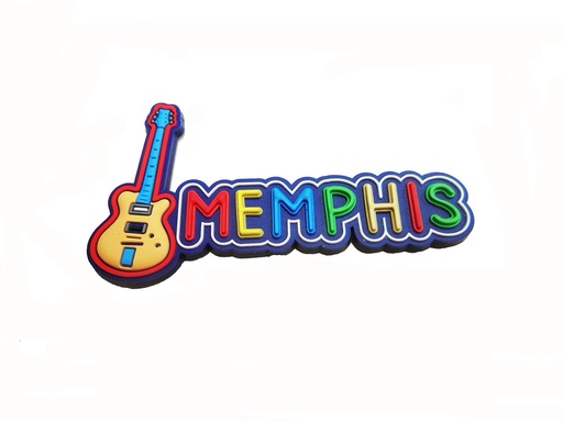 [M6277] Memphis Magnet - PVC w/ Guitar