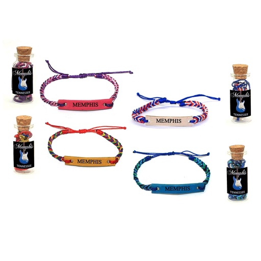 [M6400] Memphis Bracelets - 36pc Display