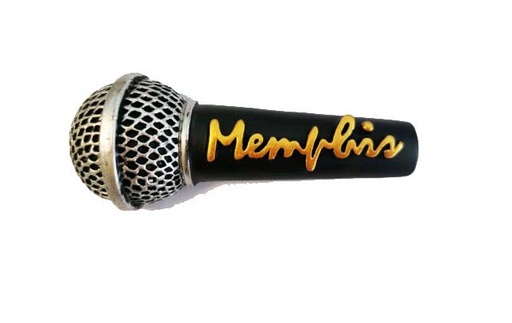 [M6567] Memphis Magnet - Resin Microphone