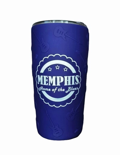 [M6644] Memphis Thermos Stainless Steel With Silicone Sleeve