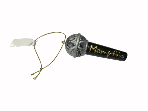 [M6676] Memphis Ornament - Microphone Resin