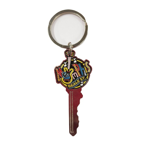 [M6729] Memphis Keychain - Key To The City