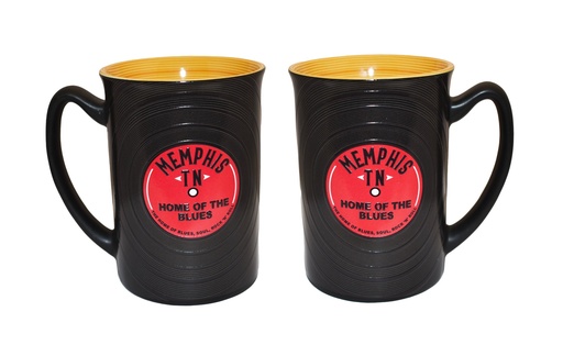 [M6779] Memphis Mug - Record Embossed