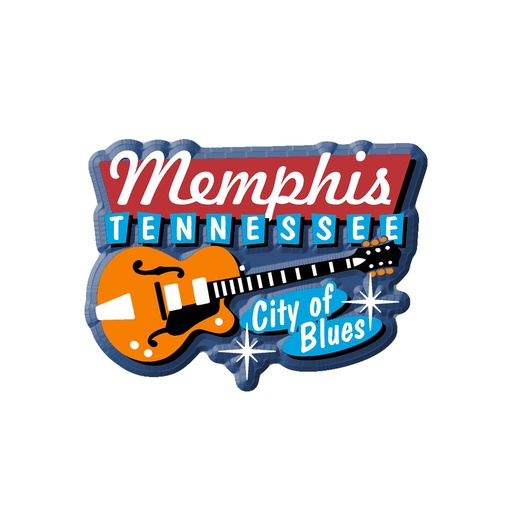 [M6978] Memphis Magnet - Guitar Sign