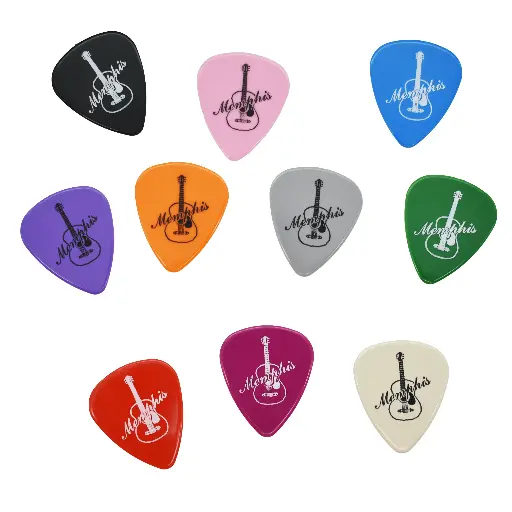 [M907] Memphis Guitar Pick - 100pc Set