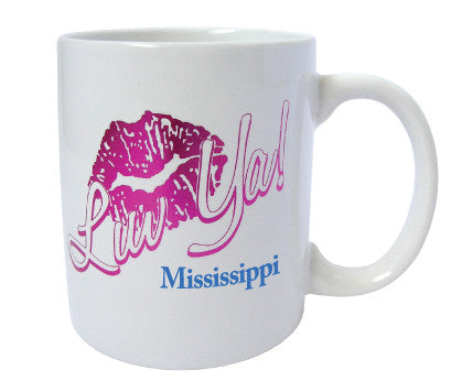 [MS38609] Mississippi Mug - Luv Ya Lips