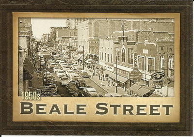 [MSP2095] Memphis Postcard - Old Beale Street - Pack of 50