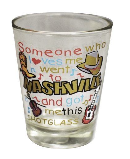 [N4743] Nashville Shot Glass - Someone Loves