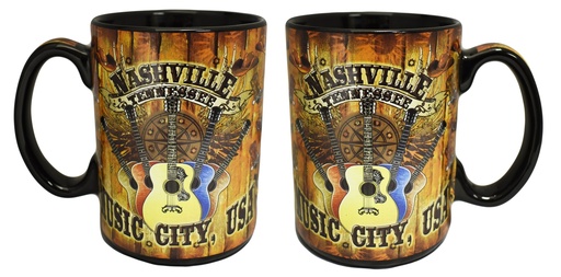 [N4803] Nashville Mug - Wood Panel